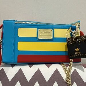 Loungefly Disney Snow White Cosplay Cake Cross Body Bag